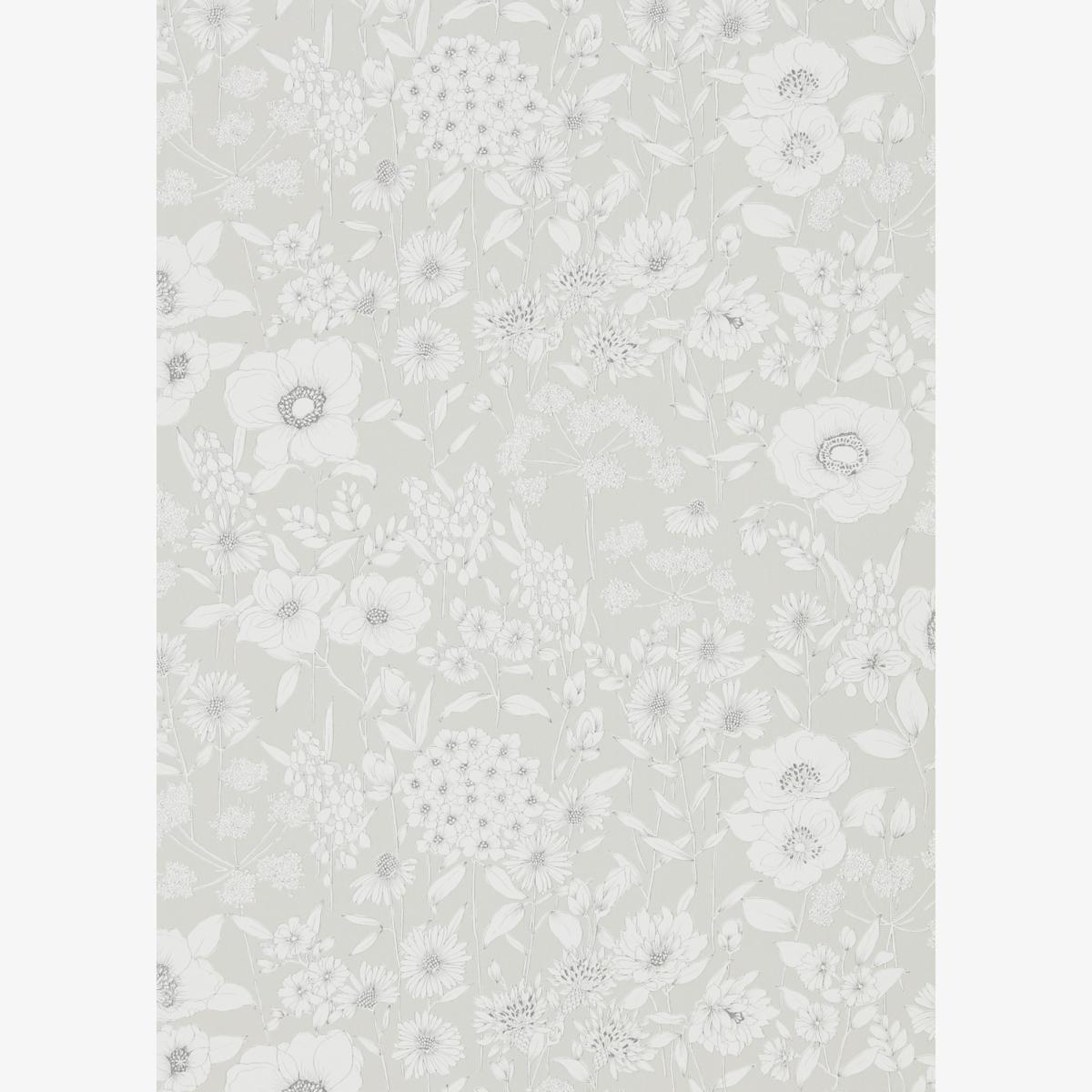 Maelee Wallpaper 216350 by Sanderson in Dove Grey Roll