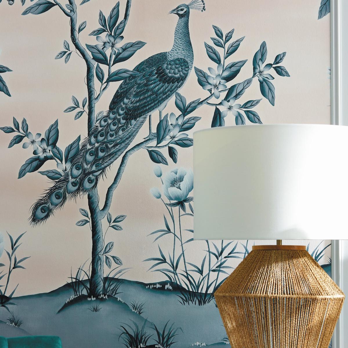 Florence Wallpaper 112890 by Harlequin in Powder China Blue Roll – image 4