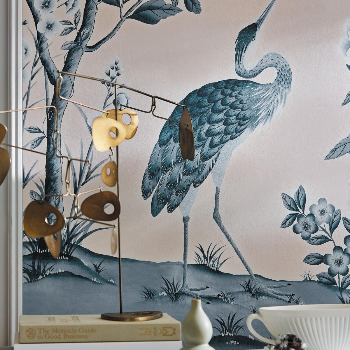 Florence Wallpaper 112890 by Harlequin in Powder China Blue Roll – image 1