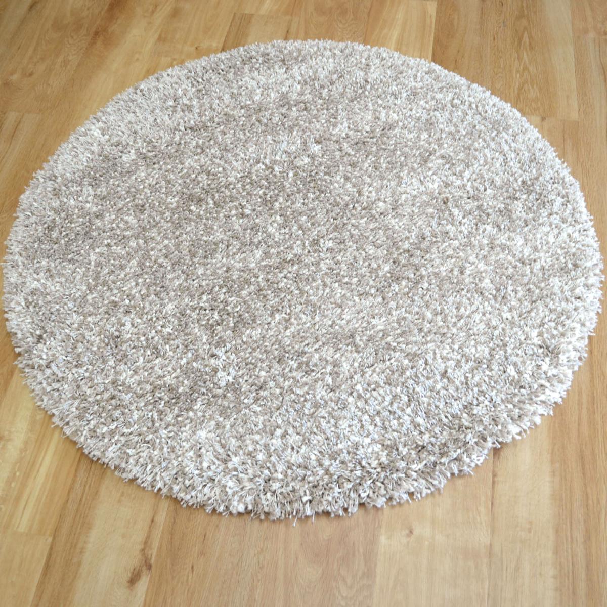 Twilight Circular Rugs 39001 2211 in Linen and White – image 2