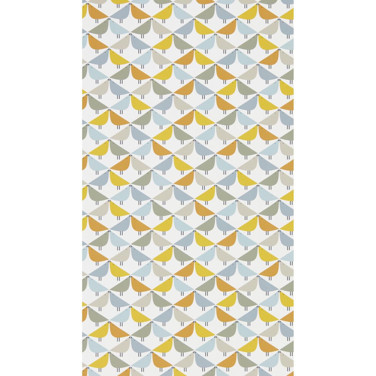 Lintu Wallpaper 111522 by Scion in Dandelion Butterscotch Pebble Roll – image 2