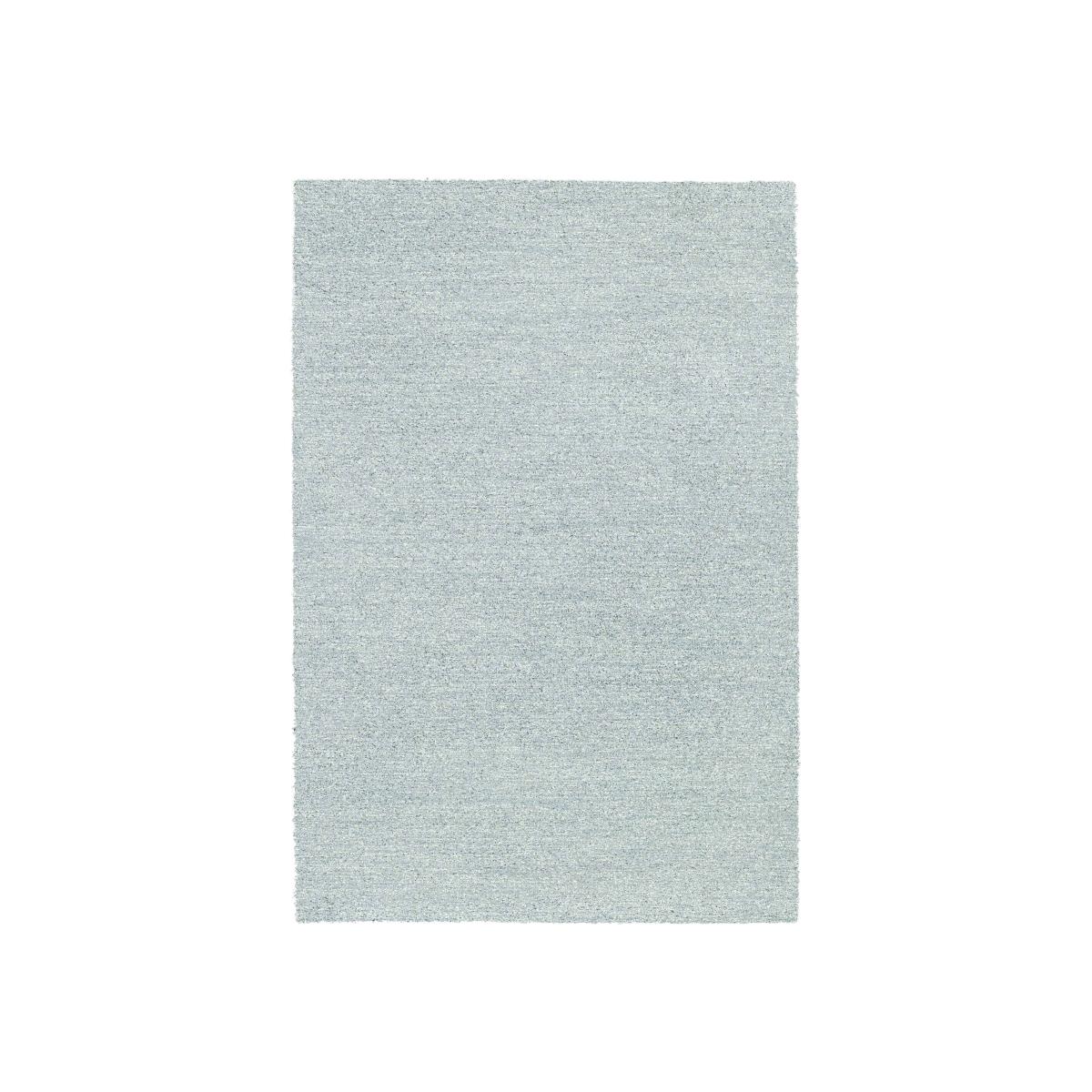 Mehari Modern Plain Mottled Rugs 23252 in Blue – image 1