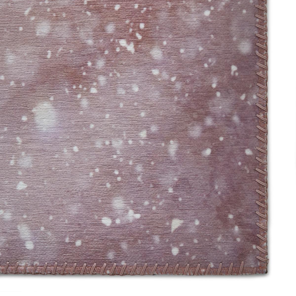 OS0077 Modern Abstract Rugs by Michelle Collins in Rose Pink – image 2