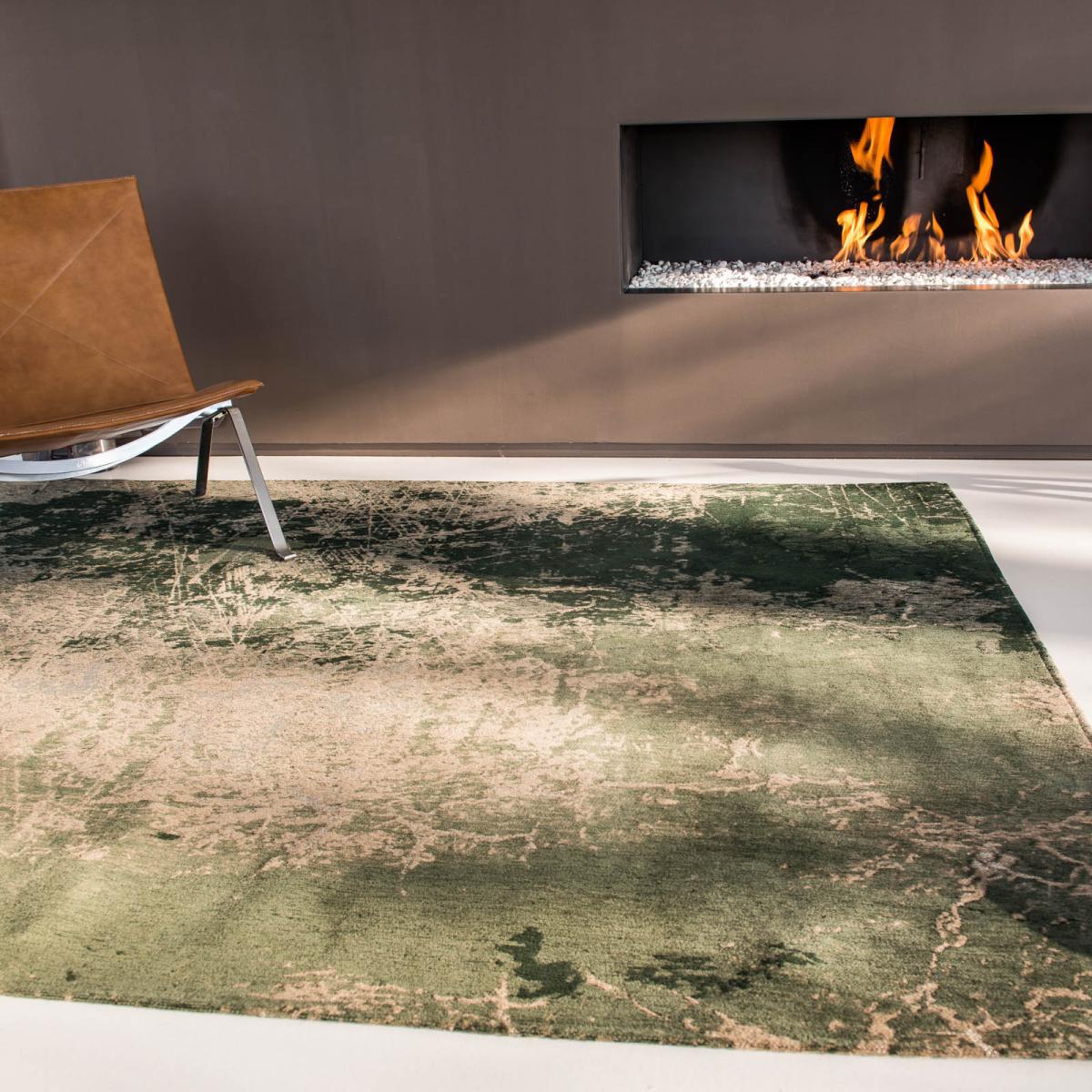 Mad Men Cracks Rugs 8723 in Dark Pine – image 1