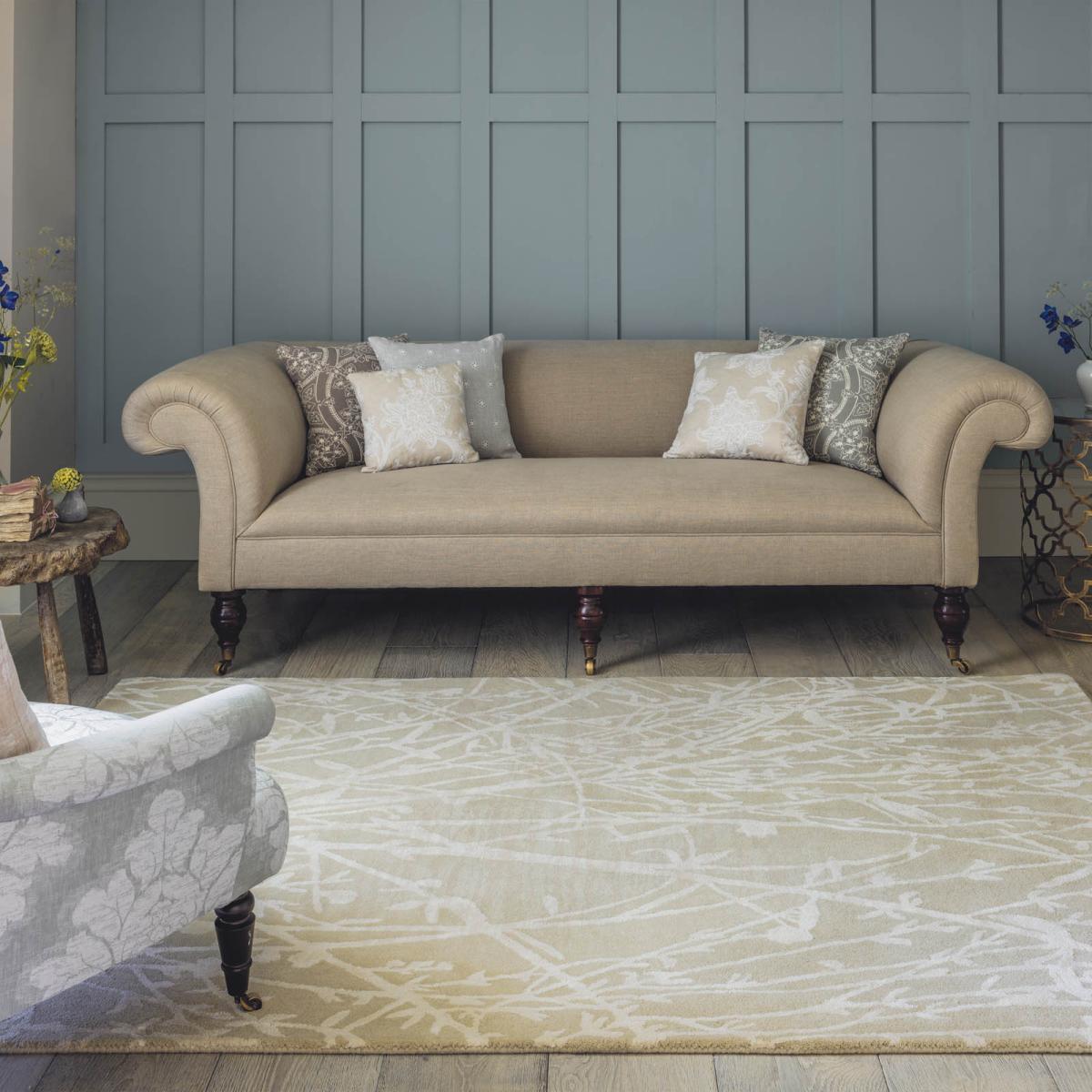 Meadow Linen Rugs 46809 by Sanderson – image 1