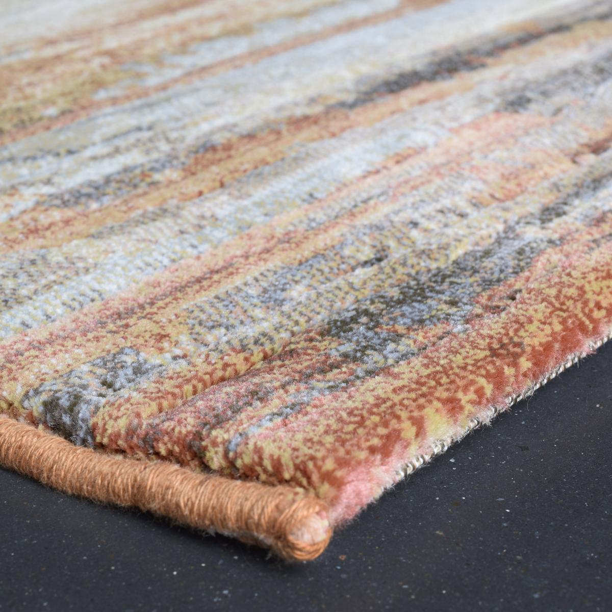 Galleria Abstract 79138 6888 Rugs in Terracotta Multi 160x230cm – image 3
