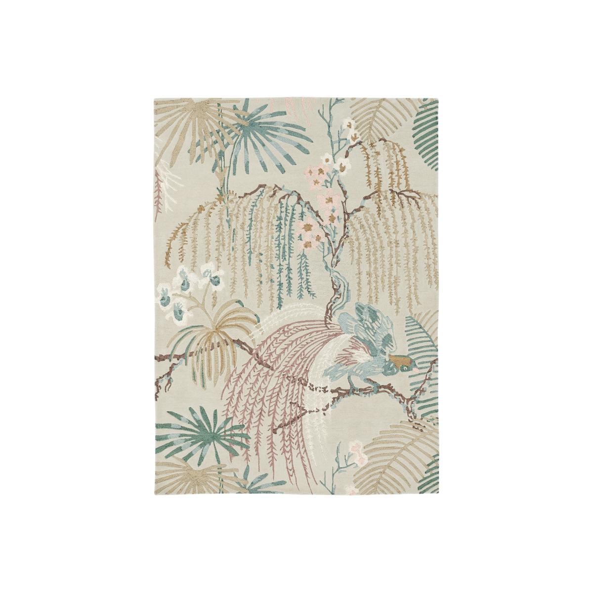 Rain Forest Rugs 50701 in Orchid Grey by Sanderson – image 1