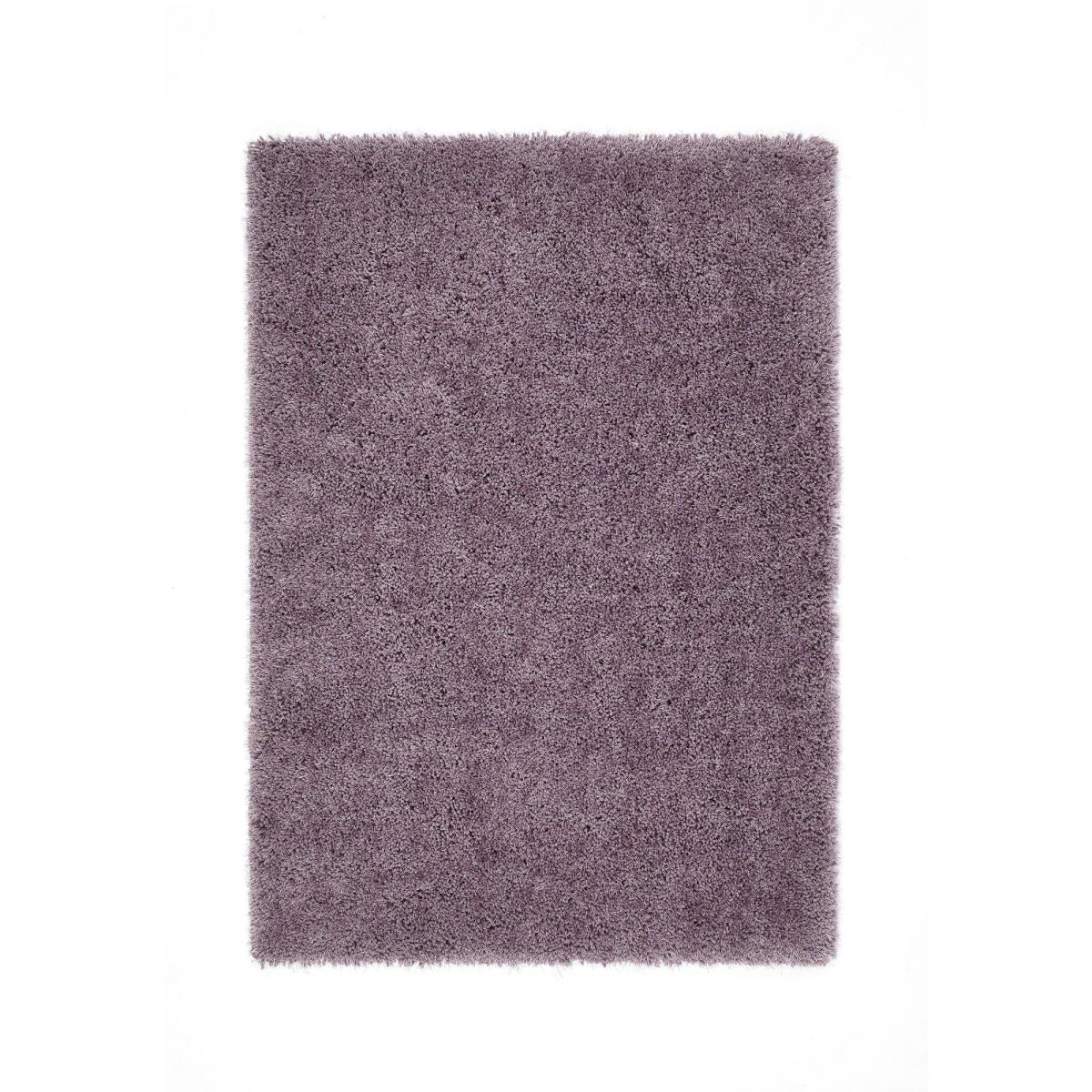 Chicago Shaggy Modern Plain Rugs in Lavender 200x290cm – image 4