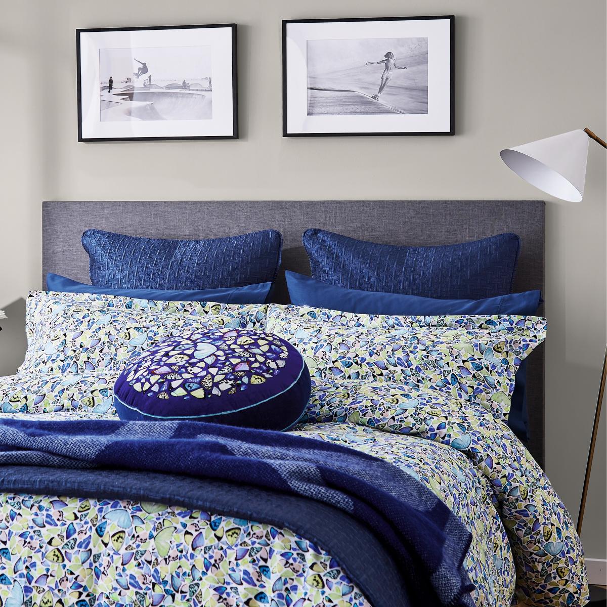 Kaleidoscope Butterfly Bedding Duvet Cover and Pillowcase by Ted Baker in Blue Multi 74x48cm – image 2