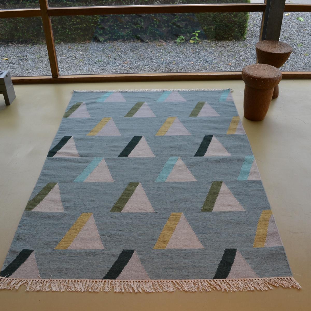 Wigwam Wool Rugs in Blue 48007 by Brink and Campman – image 2
