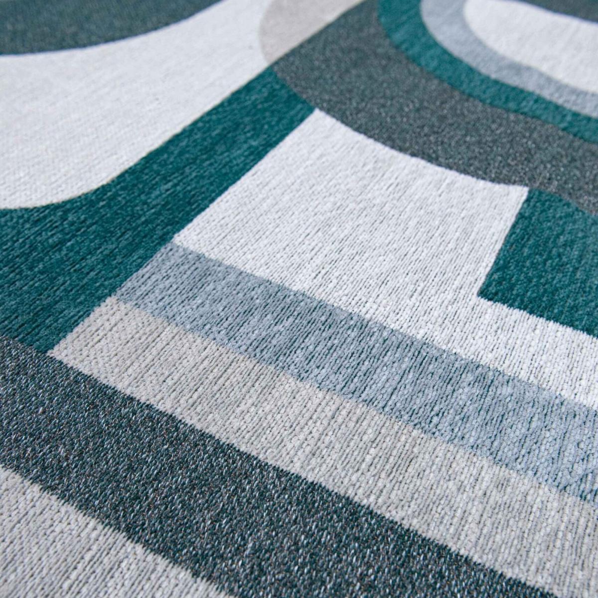 Nuance Module Rugs 9208 in Morris Green – image 1