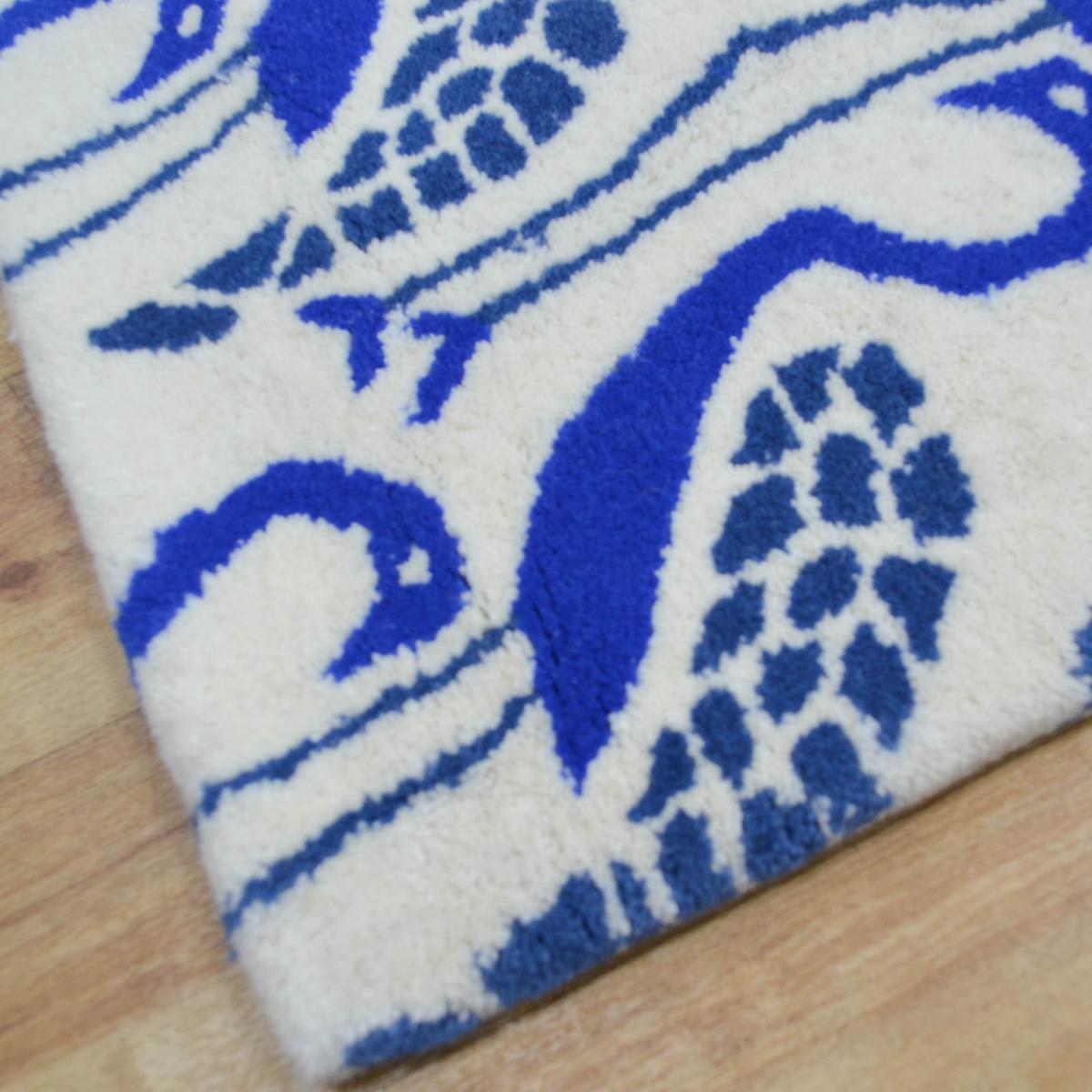 Flamingo Rugs in Blue – image 2