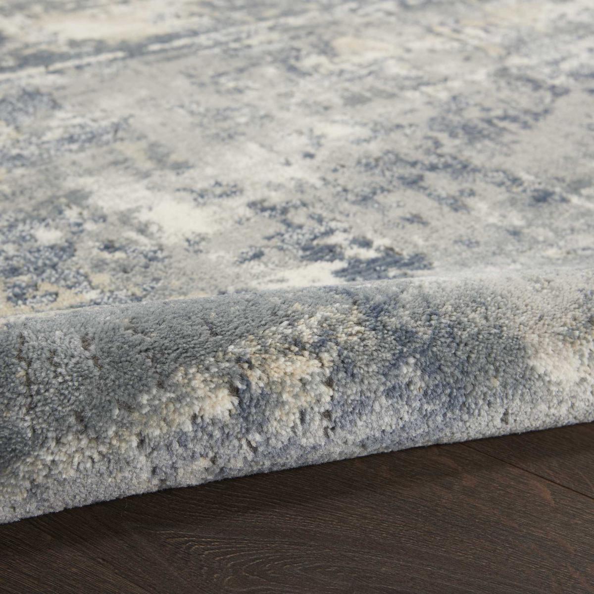 Quarry QUA04 Abstract Distressed Rugs in Grey Beige 239x300cm – image 3