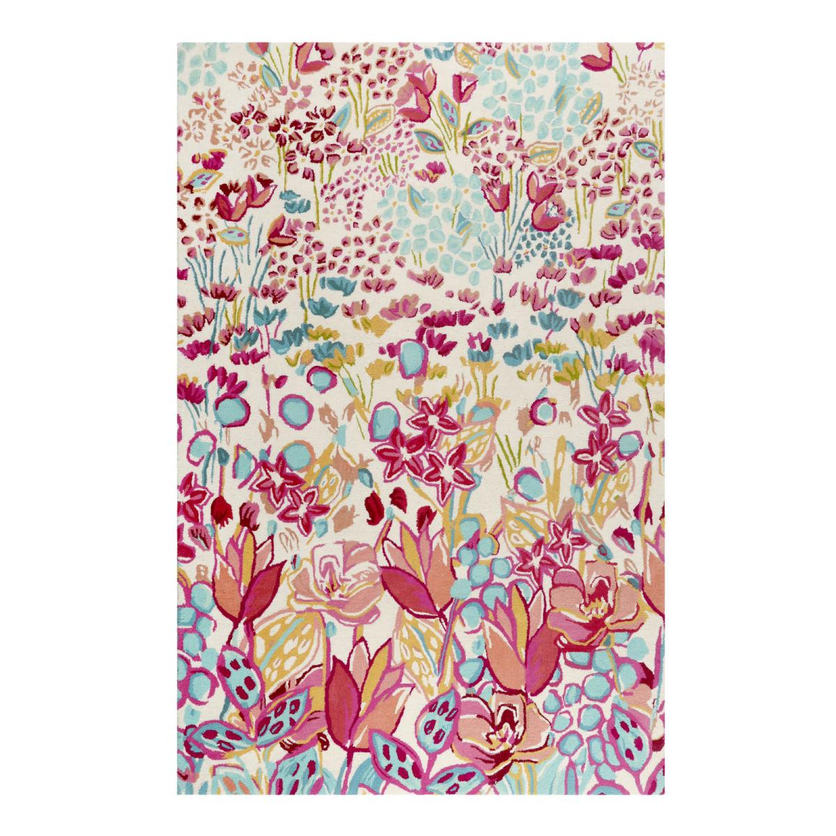 Splash Bouquet Floral Wool Rugs 008 11 by Accessorize&nbsp;160x230cm – image 5