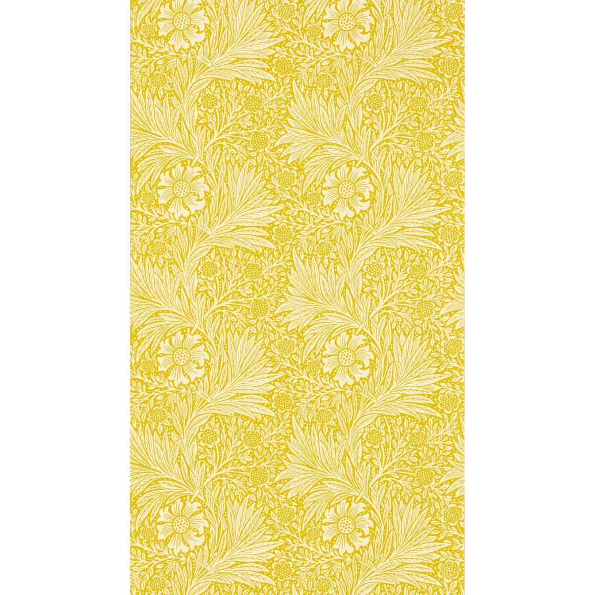 Marigold Wallpaper 217091 by Morris & Co in Yellow&nbsp;Roll – image 5