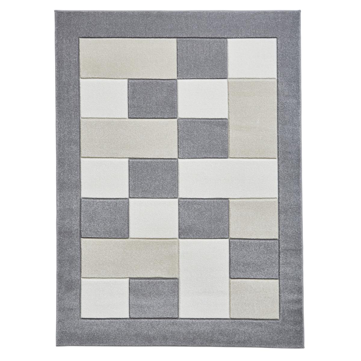Matrix Rugs MT 04 in Grey Beige – image 2