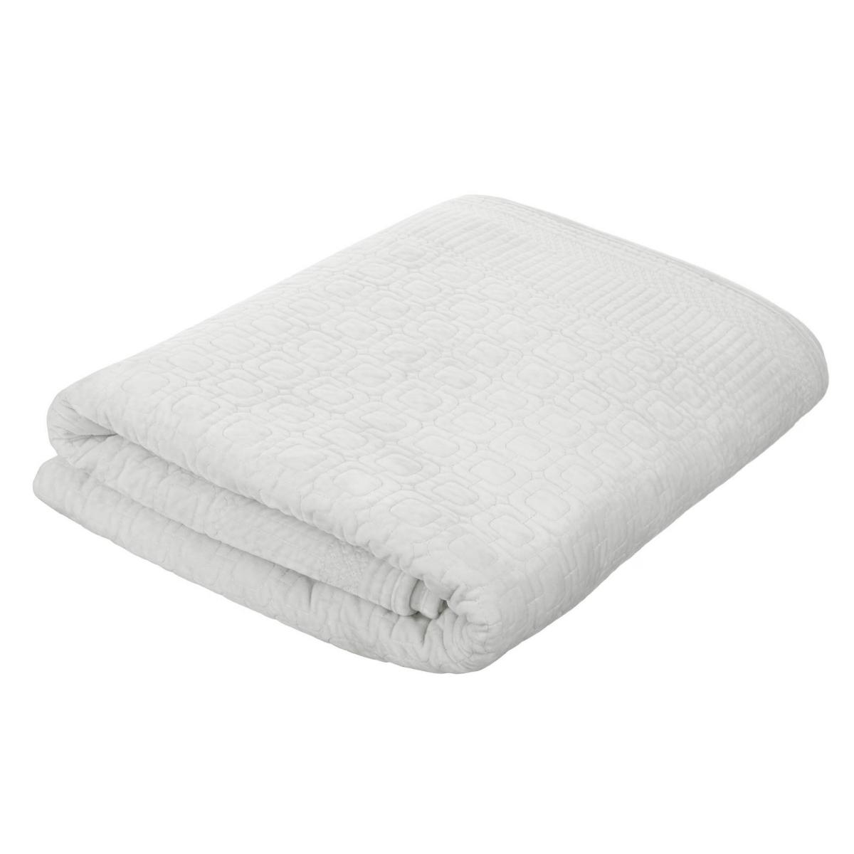 Carrie Quilted Throw by Laura Ashley in Silver240x260cm – image 3