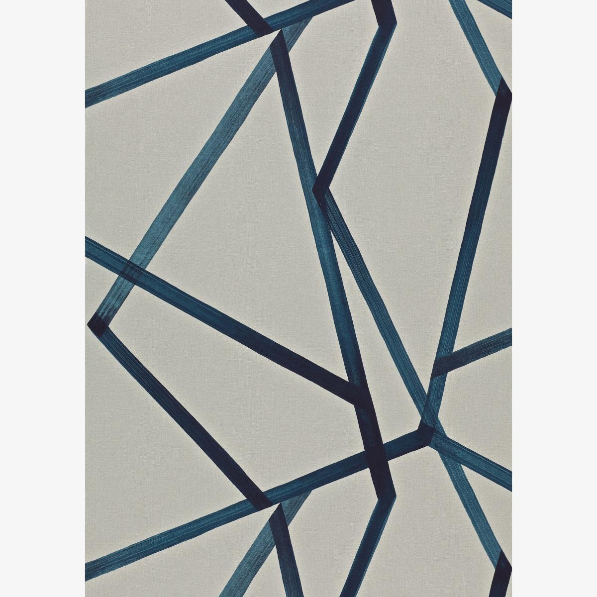 Sumi Wallpaper 110887 by Harlequin in Linen Indigo Roll