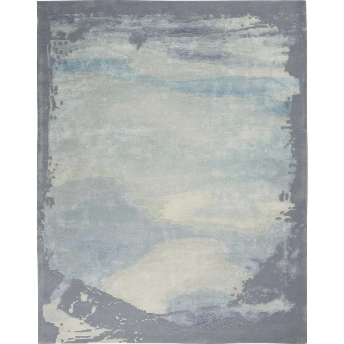 Prismatic PRS19 Abstract Wool Rugs in SFMSL Grey Blue&nbsp;168x226cm – image 5