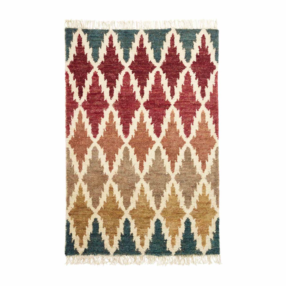 Hemp 21470 Modern Geometric Rugs in Multi150x230cm – image 5