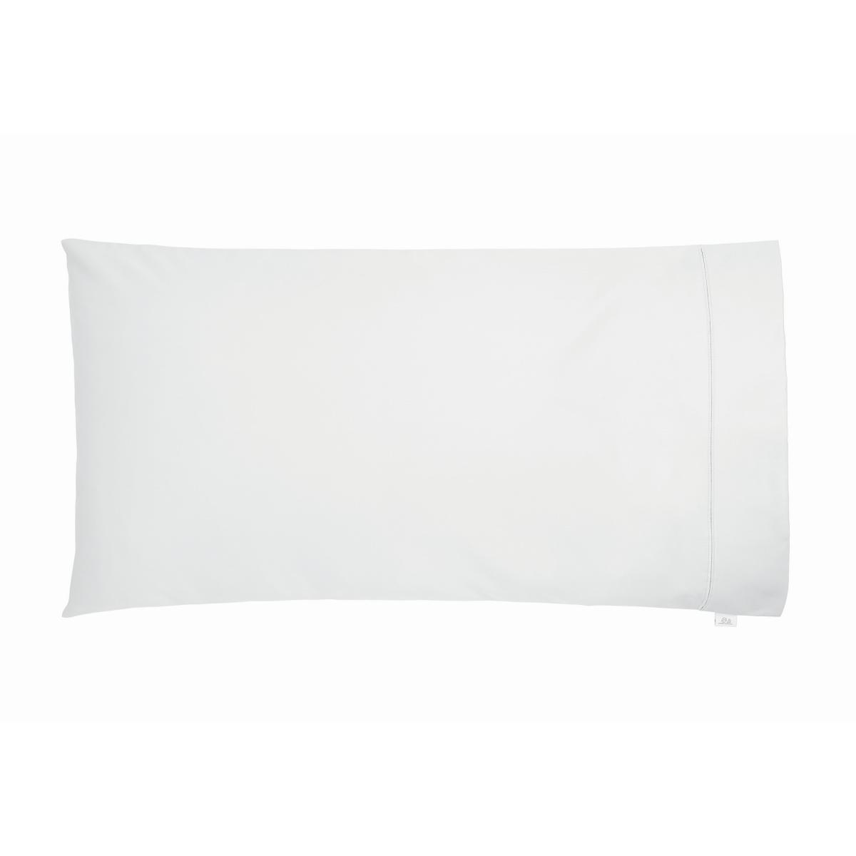 Plain Housewife Pillowcase By Bedeck of Belfast in Silver Grey 90x50cm – image 5