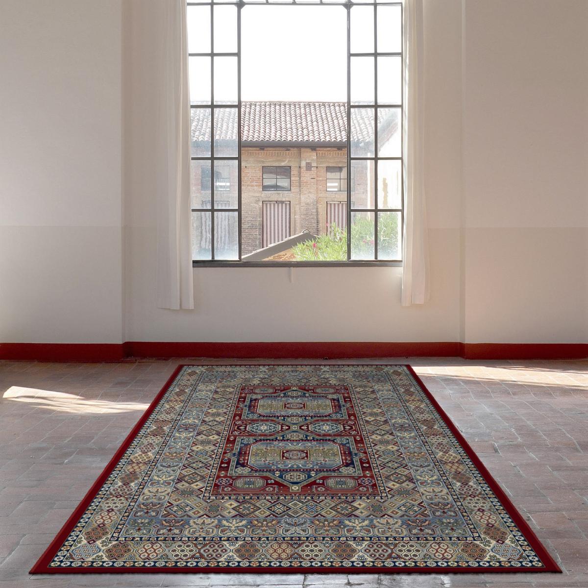 Da Vinci Traditional Medallion 57147 1454 Rugs in Red&nbsp;160x230cm – image 2