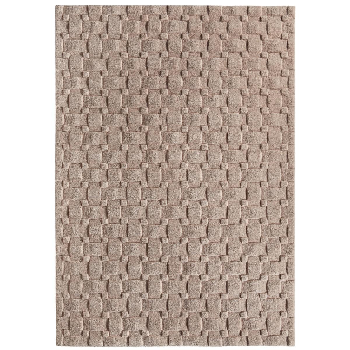 Origins Basketweave Wool Rug In Blush&nbsp;120x170cm – image 2