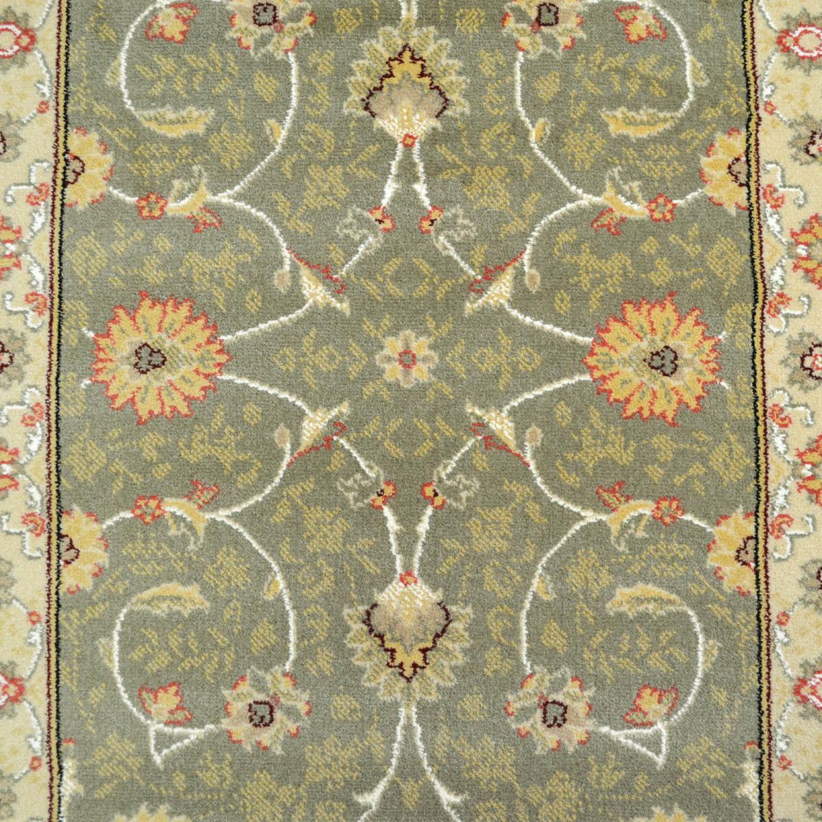 Noble Art Traditional Bordered Runner Rugs 6529 491 in Green 67x240cm – image 4
