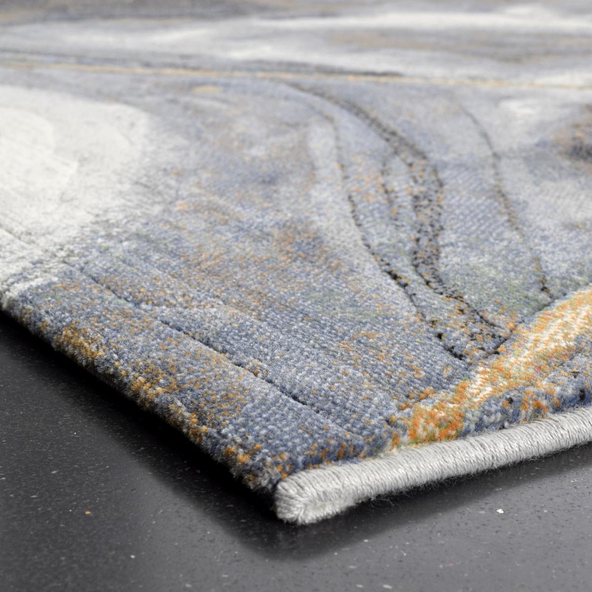 Galleria Abstract 63529 2626 Runner Rugs in Slate Grey Multi 67x330cm – image 3