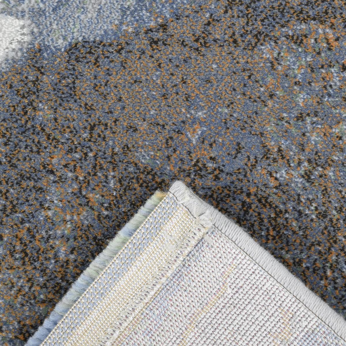 Galleria Abstract 63529 2626 Runner Rugs in Slate Grey Multi 67x330cm – image 4