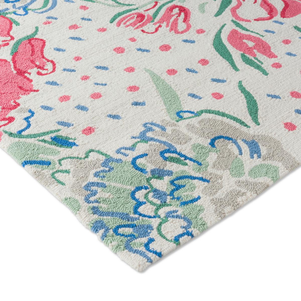 Lilith 480100 Indoor Outdoor Rug by Laura Ashley in Poppy Red&nbsp;140x200cm – image 4