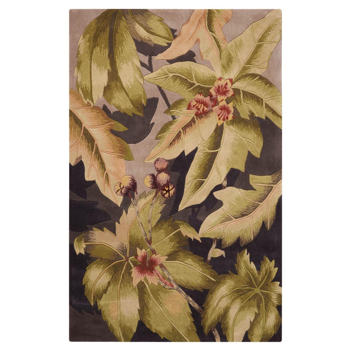Nourison Tropics Rugs TS03 Plum107x168cm – image 4