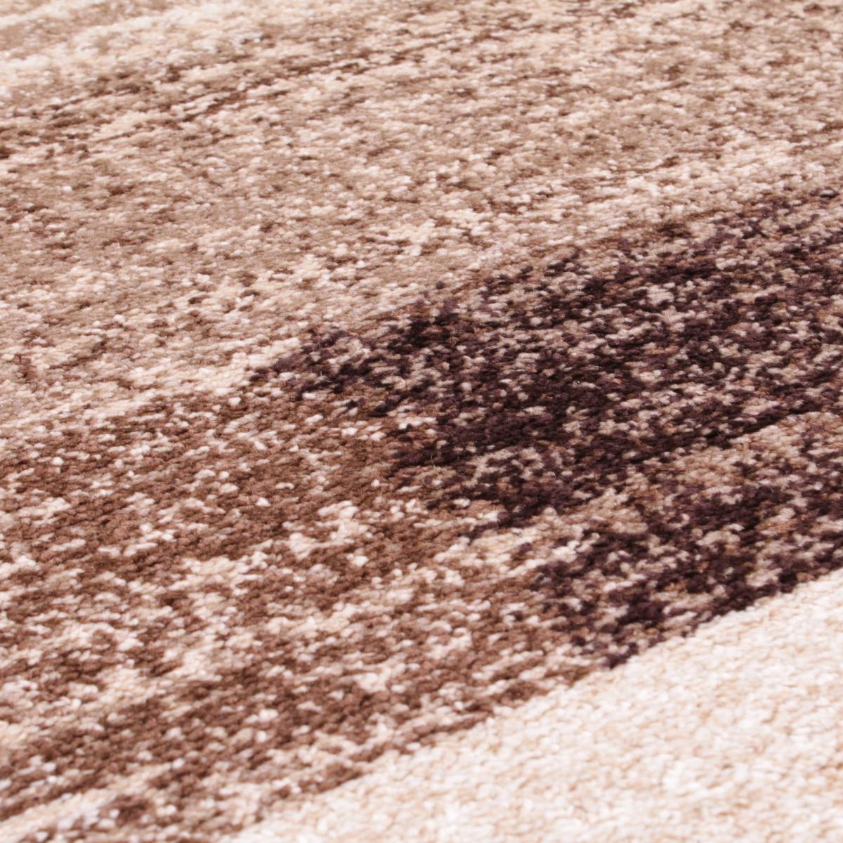 Spirit Mosaic Abstract Runner Rugs in Natural – image 2