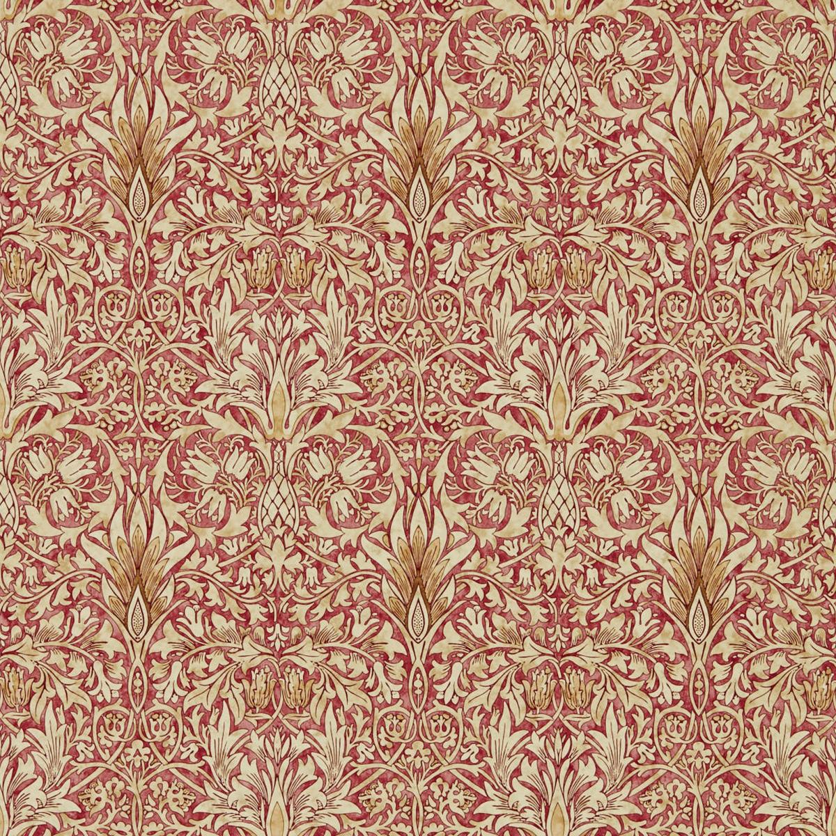 Snakeshead Wallpaper 216426 by Morris & Co in Madder Gold Roll