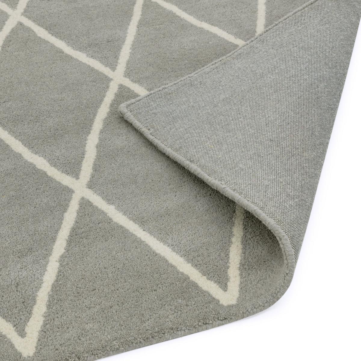 Albany Diamond Rugs in Silver 160x230cm – image 4