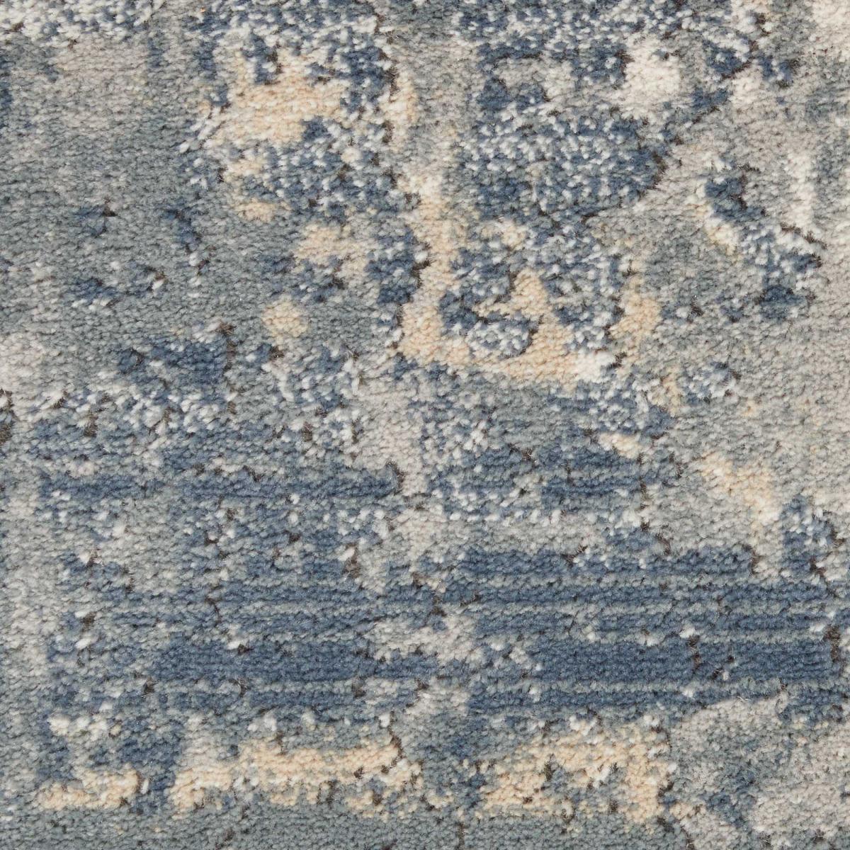 Quarry QUA04 Abstract Distressed Rugs in Grey Beige by Nourison – image 2