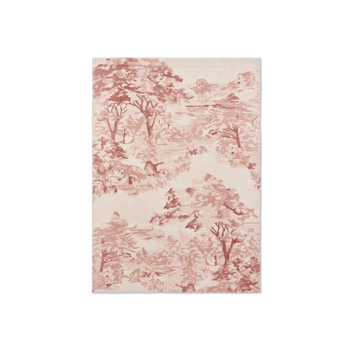 Landscape Toile 162602 Rugs by Ted Baker in Light Pink250x350cm – image 1