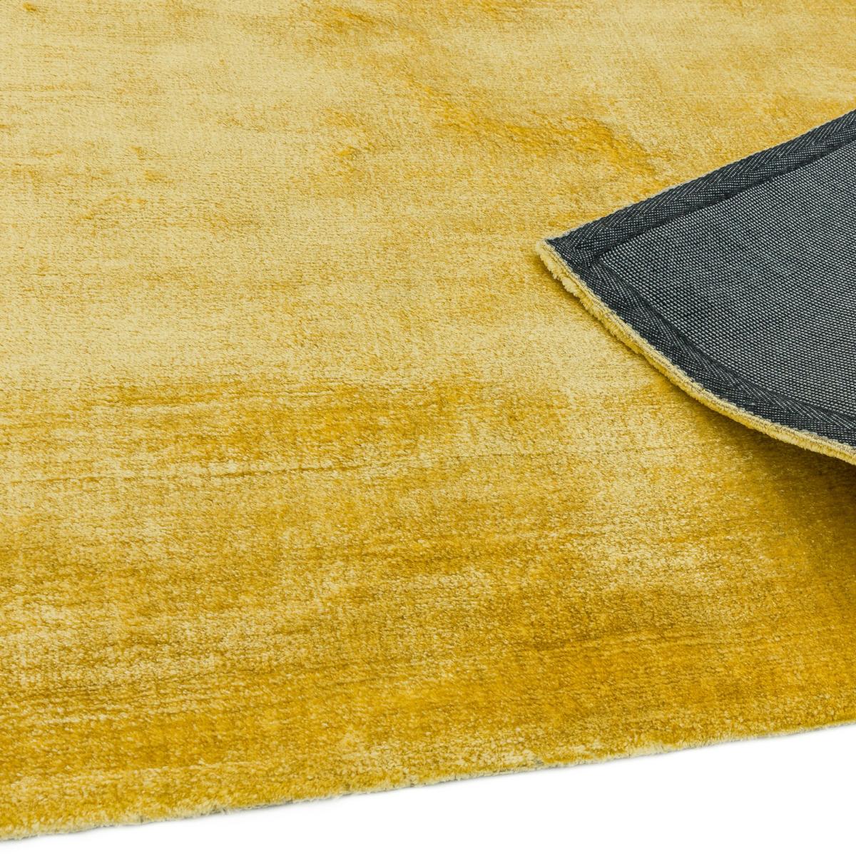 Dolce Plain ViscoseRugs in Yellow 160x230cm – image 3