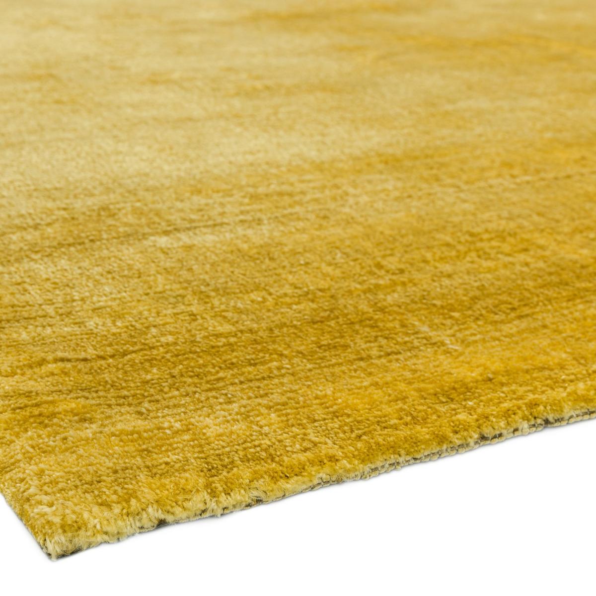 Dolce Plain ViscoseRugs in Yellow 160x230cm – image 4