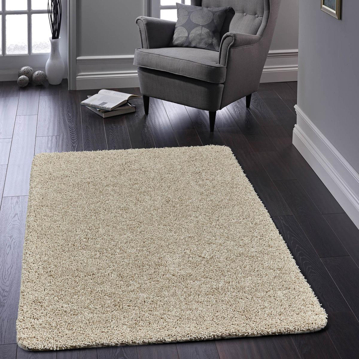 Buddy Washable Plain Rugs in Stone 60x100cm – image 1