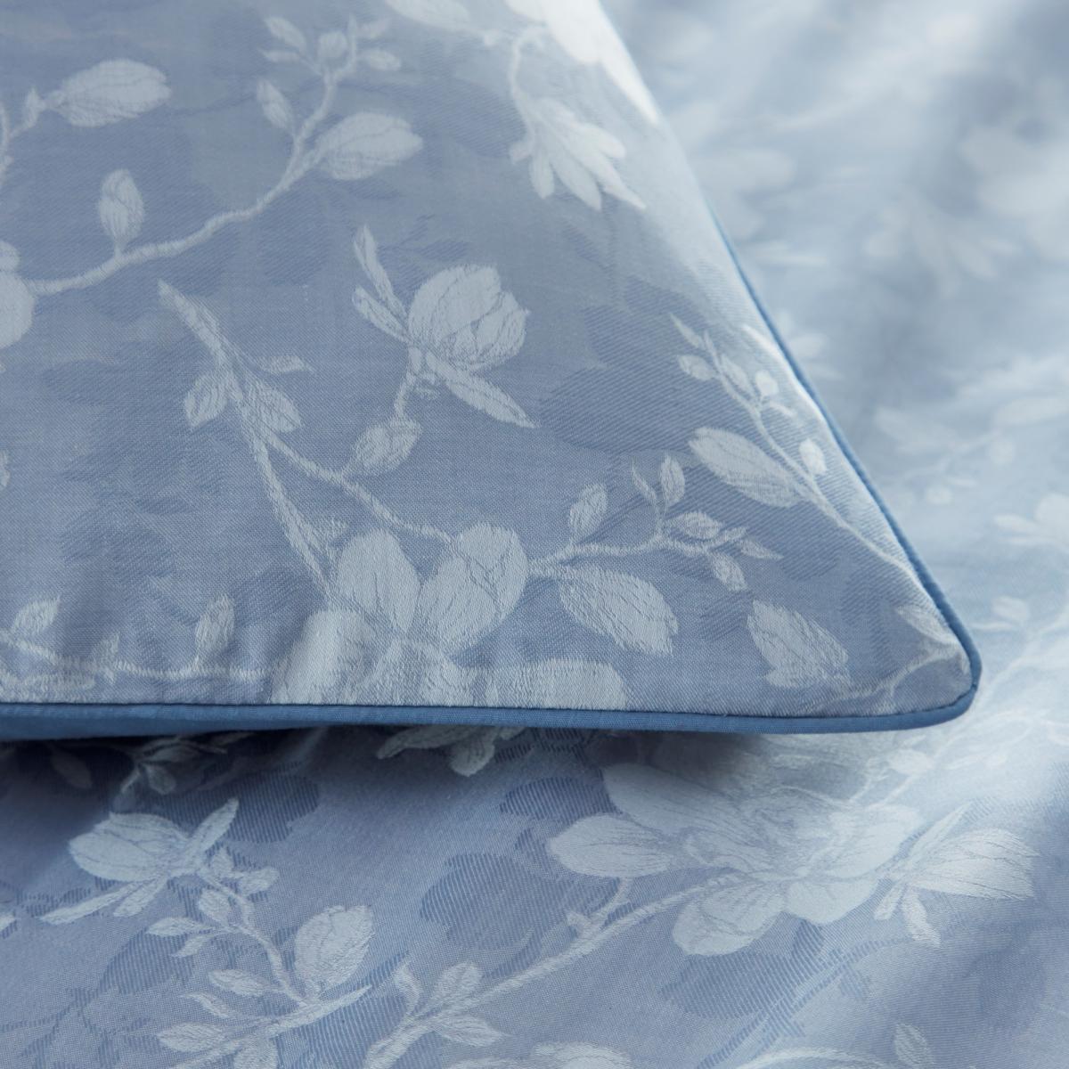 Magnolia Jasper Floral Bedding Duvet Cover and Pillowcase By Wedgwood in Blue 200x200cm – image 3