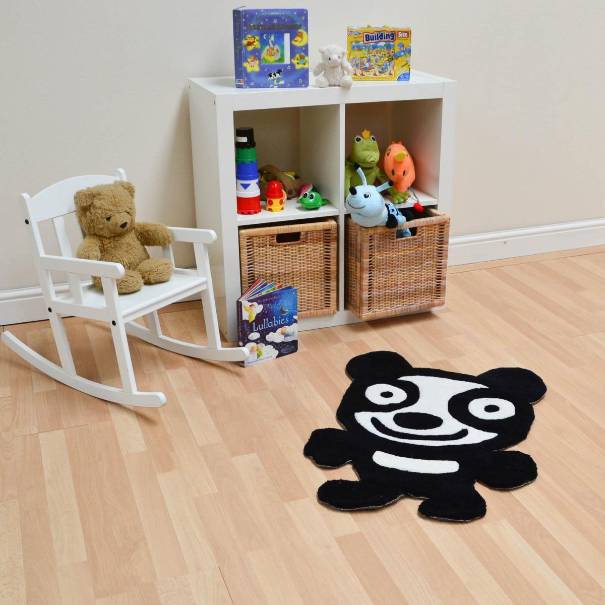 Panda Rugs in Black – image 2