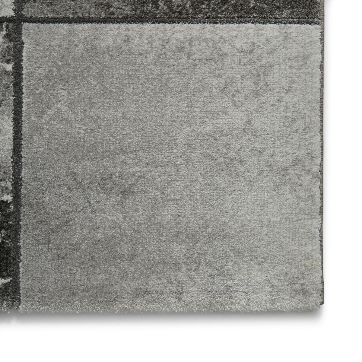 Craft 23495 Modern Marble Effect Rugs in Ivory Silver 120x170cm – image 2
