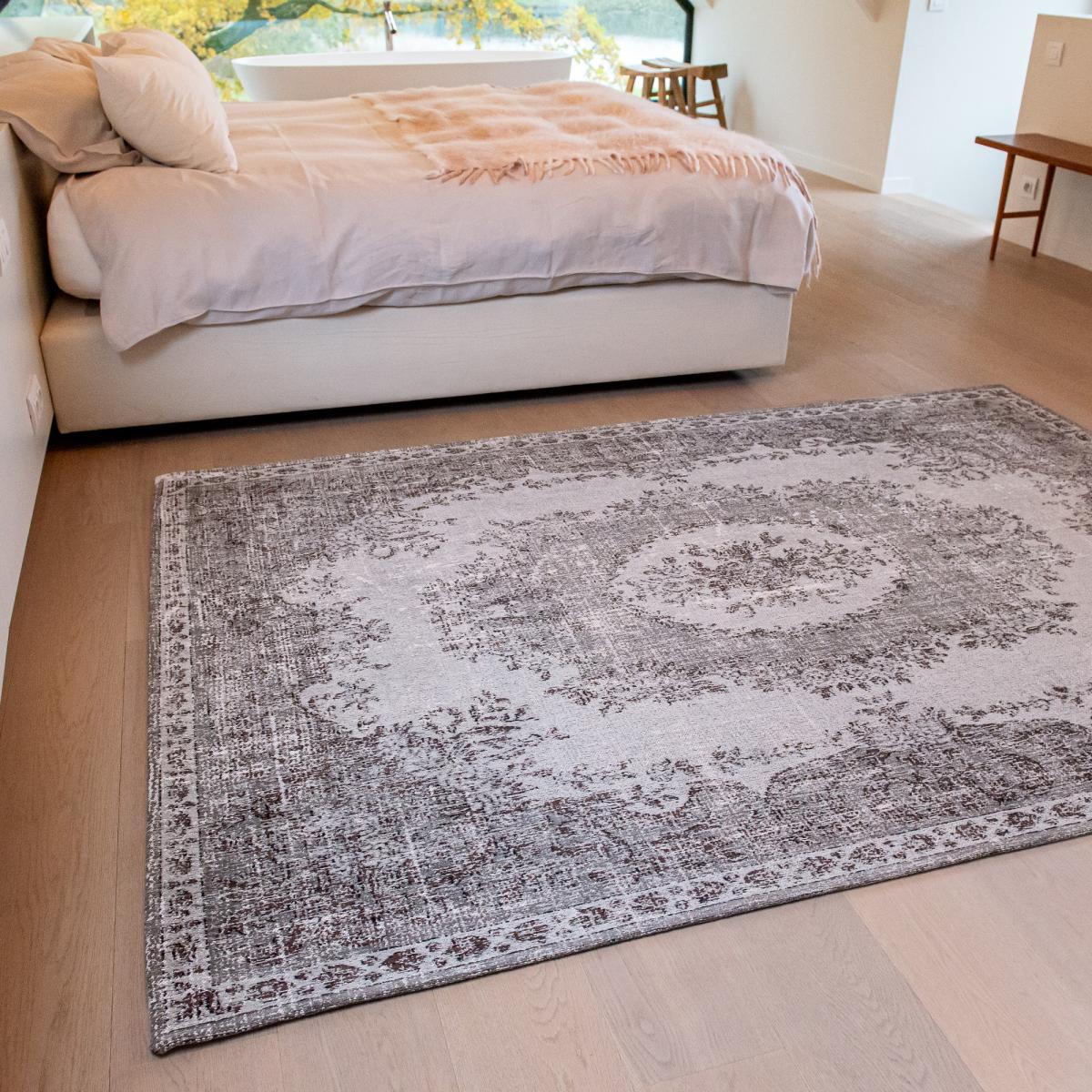 Louis De Poortere Designer Da Mosto Rugs in 9107 Contarini White – image 1