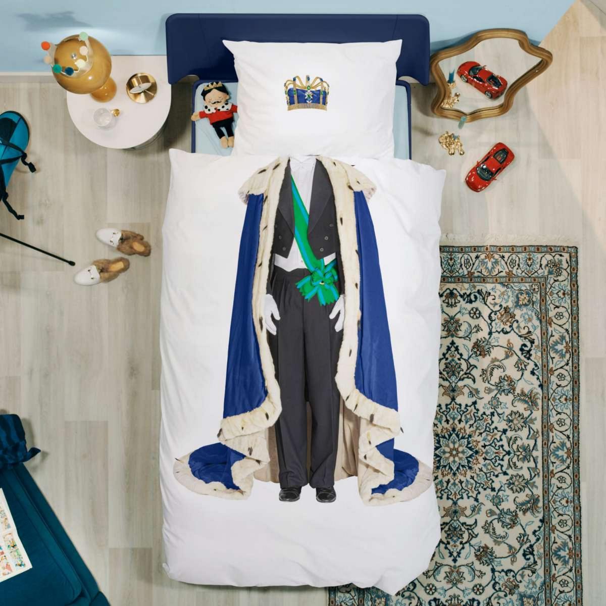 King Organic Cotton Kids Bedding in White 135X200cm – image 2