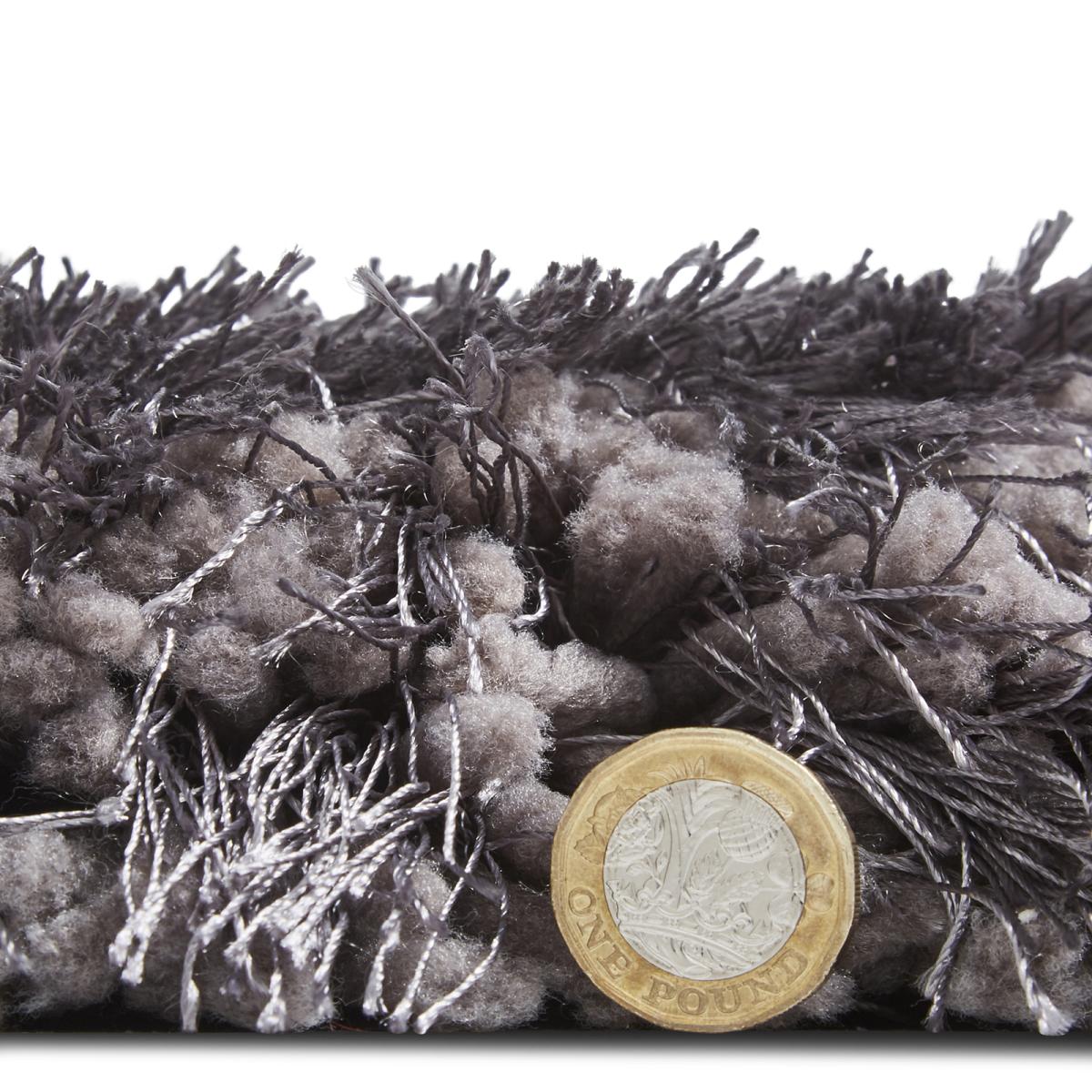 Montana Shaggy Rugs in Dark Grey 200x290cm – image 2