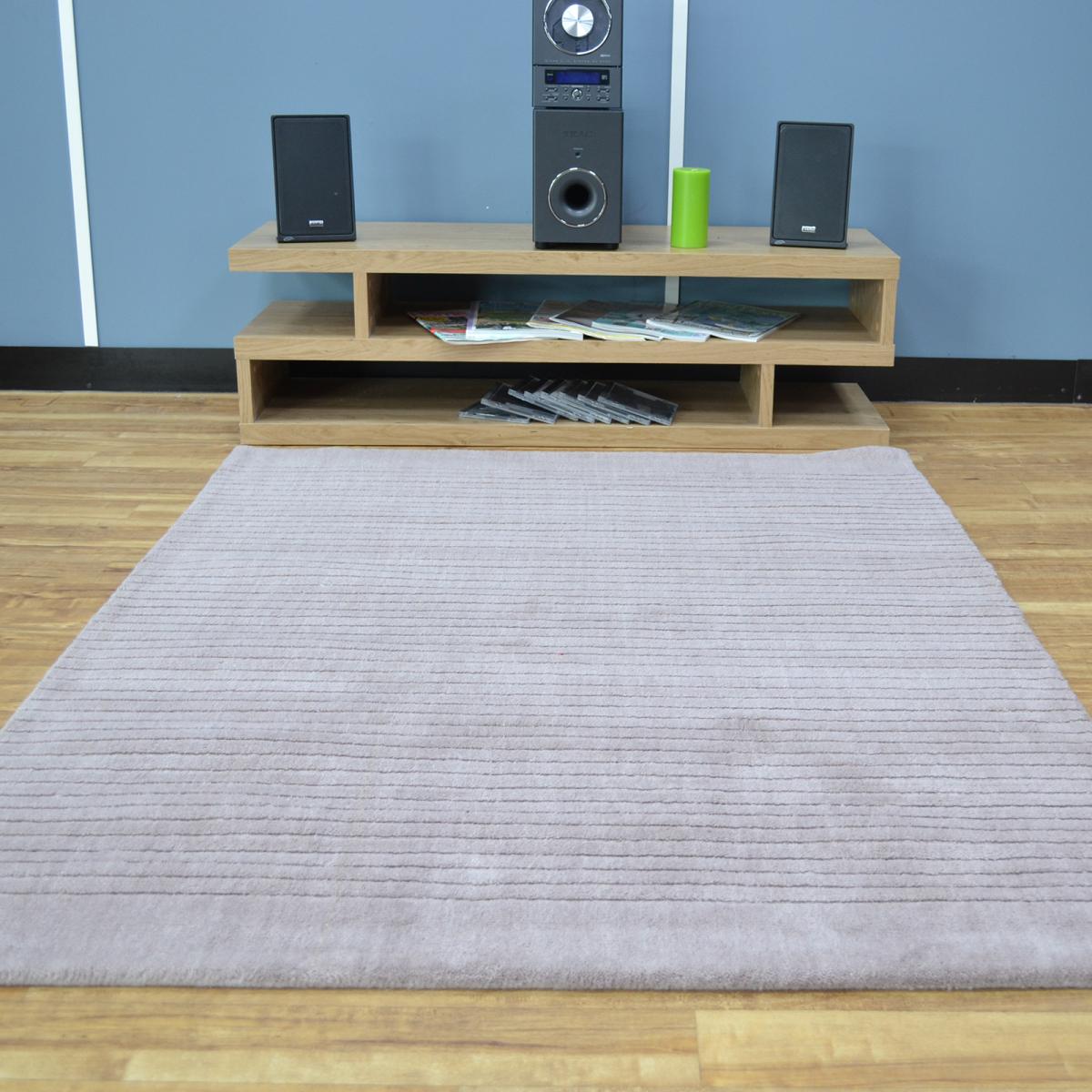 Enfield Wool Rugs in Dusky Pink 80x140cm – image 5