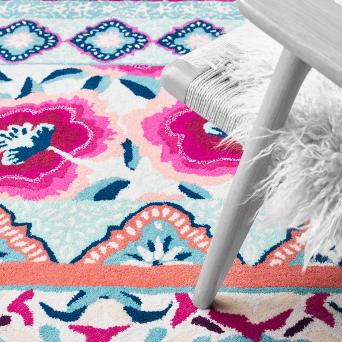 Pink Poppy rugs 005 10 by Accessorize 160x230cm – image 4