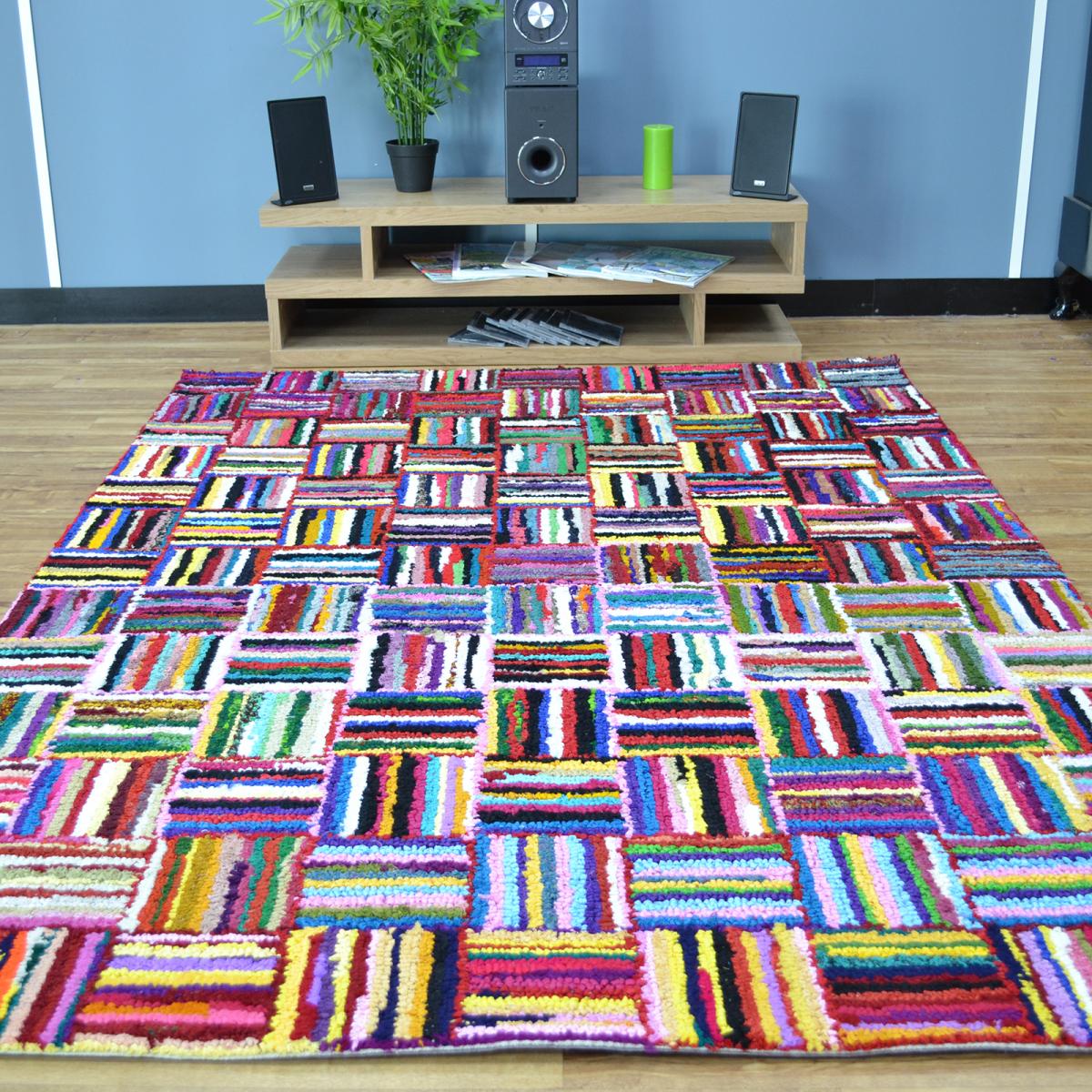 Cotton Chindi Sunshine Multicoloured Rugs 04&nbsp;160x230cm – image 4