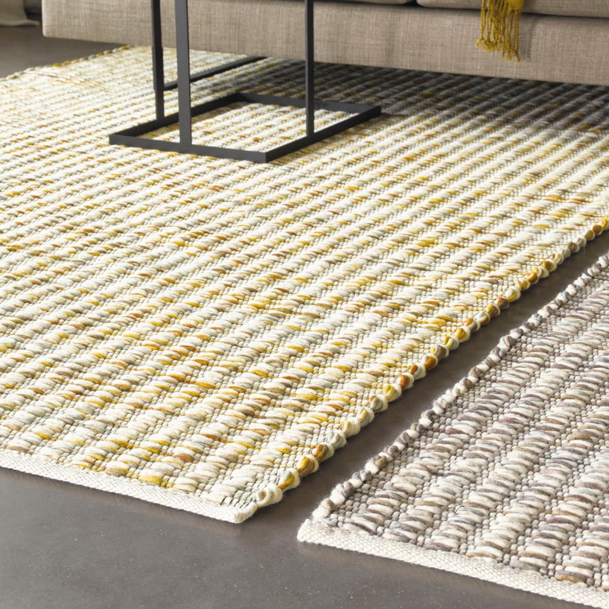 Grain 013506 Wool Rugs in Yellow by Brink and Campman – image 2